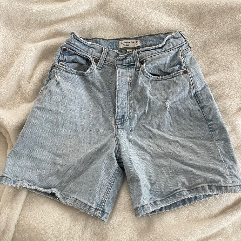 Dad denim shorts